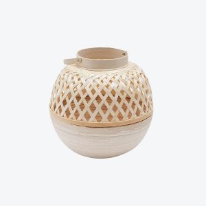Round Wicker Willow Pot