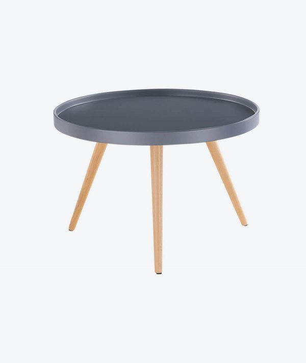 Black Shade Circle Dining Table